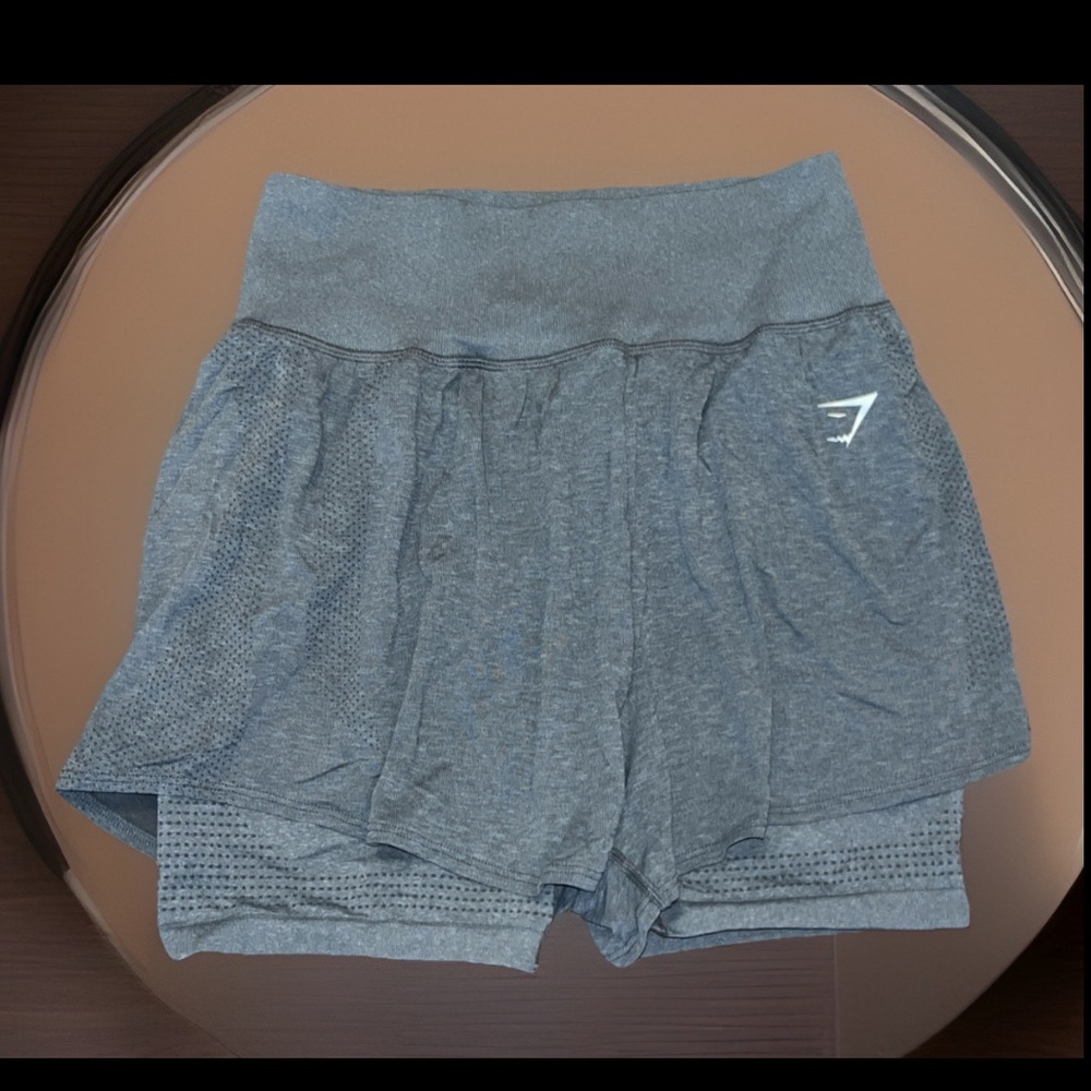 GYMSHARK VITAL 2-IN-1 SHORT Breathable & sweat-wicking Waist-snatching Waistband - Picture 4 of 13